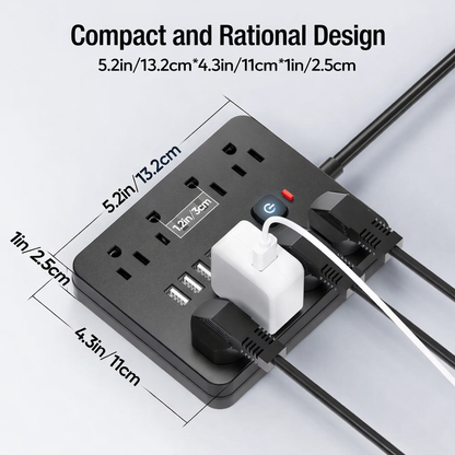 Zelvoss PowerHub – Smart Outlet Extender