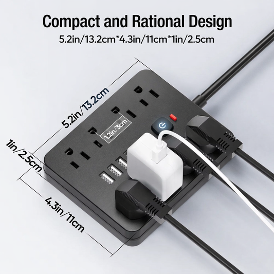 Zelvoss PowerHub – Smart Outlet Extender